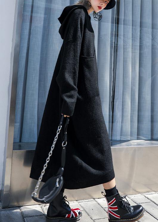 美しい冬のパッチワークセーター｜ヴィンテージ風グレー ニットトップス